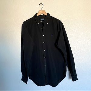 Ralph Lauren Men’s Large Black Long Sleeve Shirt